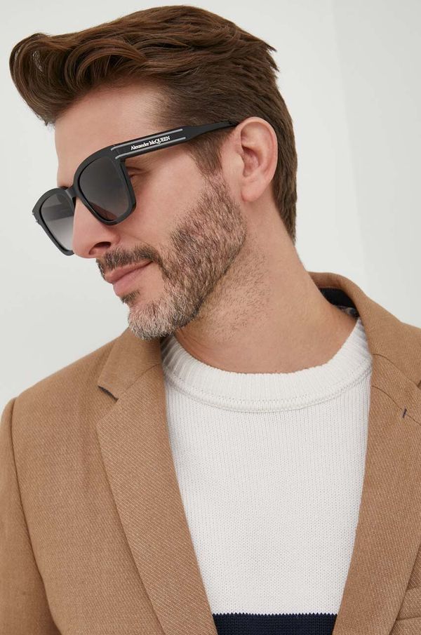 Alexander McQueen Sunčane naočale Alexander McQueen boja: crna