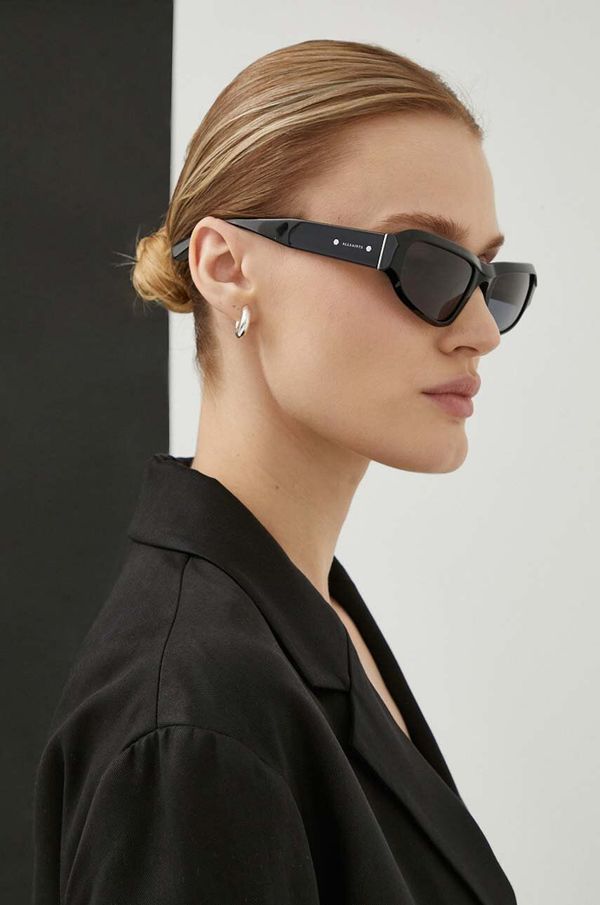 AllSaints Sunčane naočale AllSaints za žene, boja: crna