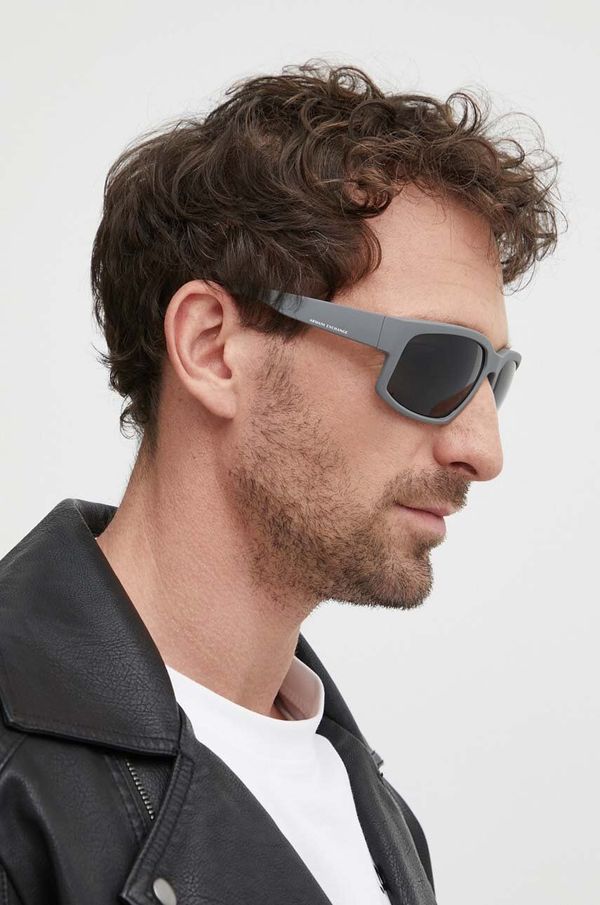 Armani Exchange Sunčane naočale Armani Exchange za muškarce, boja: siva
