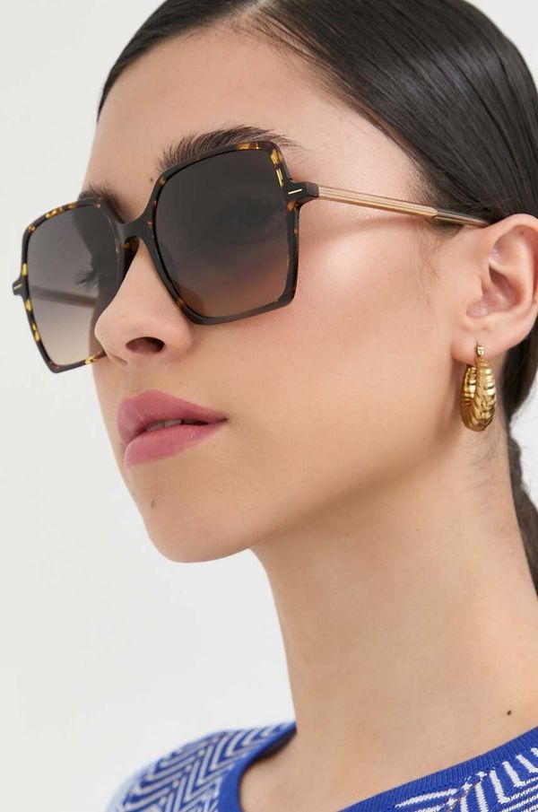 BOSS Sunčane naočale BOSS za žene, boja: smeđa