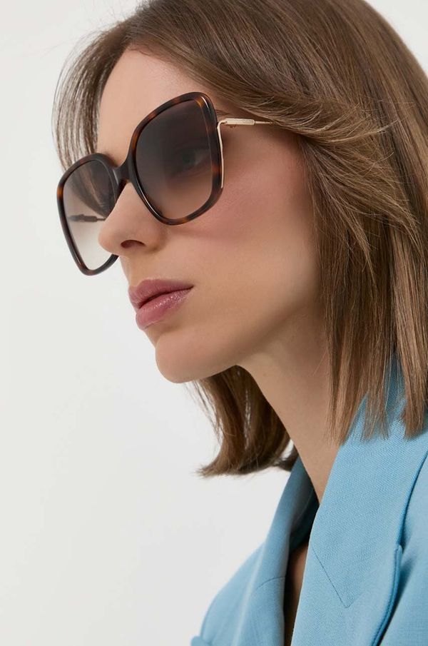 Chloe Sunčane naočale Chloé za žene, boja: smeđa