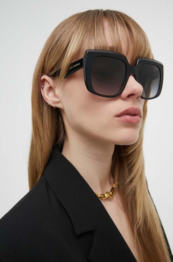 Dolce & Gabbana Sunčane naočale Dolce & Gabbana za žene, boja: crna, 0DG4414