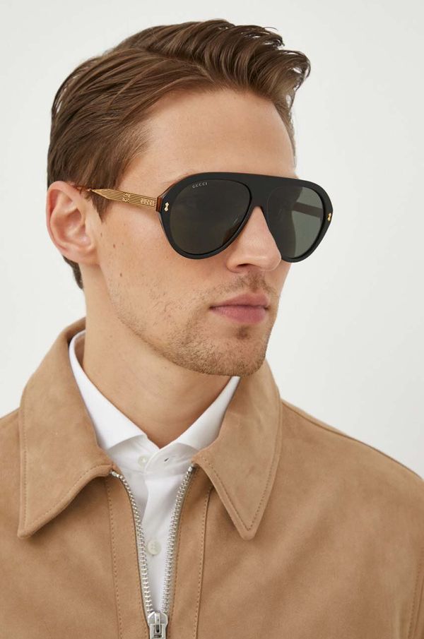 Gucci Sunčane naočale Gucci za muškarce, boja: crna
