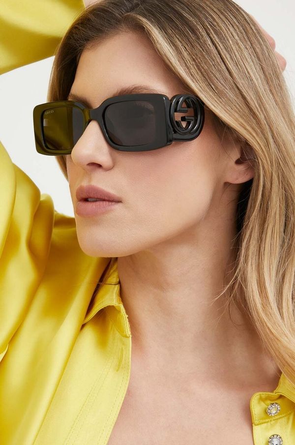 Gucci Sunčane naočale Gucci za žene, boja: crna