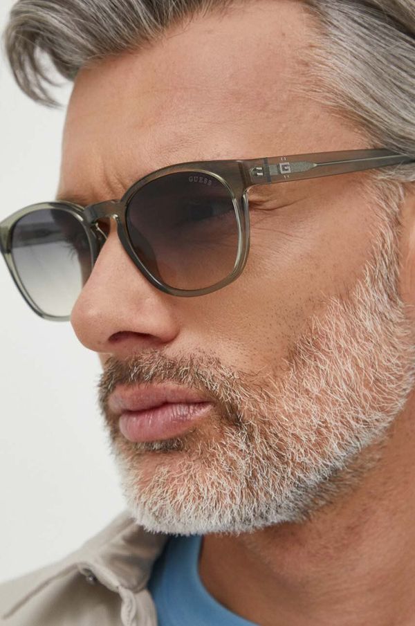 Guess Sunčane naočale Guess za muškarce, boja: siva, GU00083_H_5493P