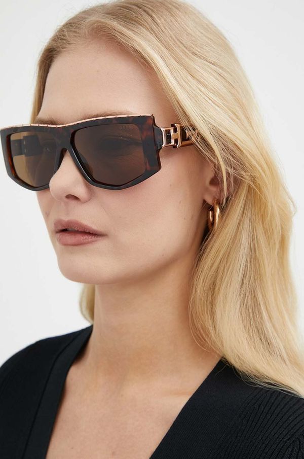 Guess Sunčane naočale Guess za žene, boja: smeđa, GU7914_5852E