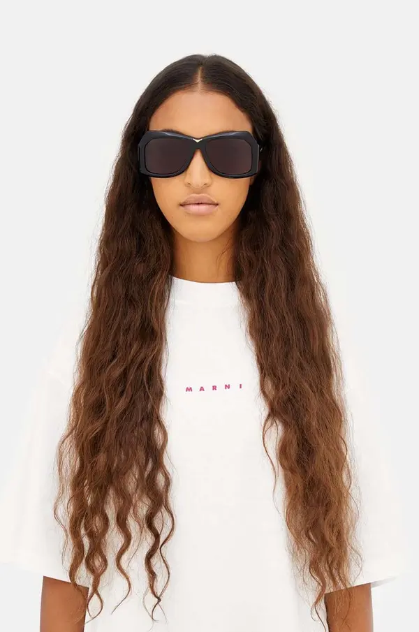 Marni Sunčane naočale Marni Tiznit Black za žene, boja: crna, EYMRN00056.001.HJB