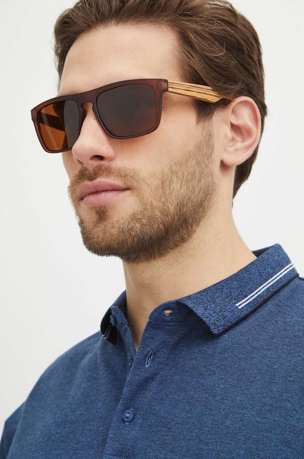 Medicine Sunčane naočale Medicine za muškarce, boja: smeđa