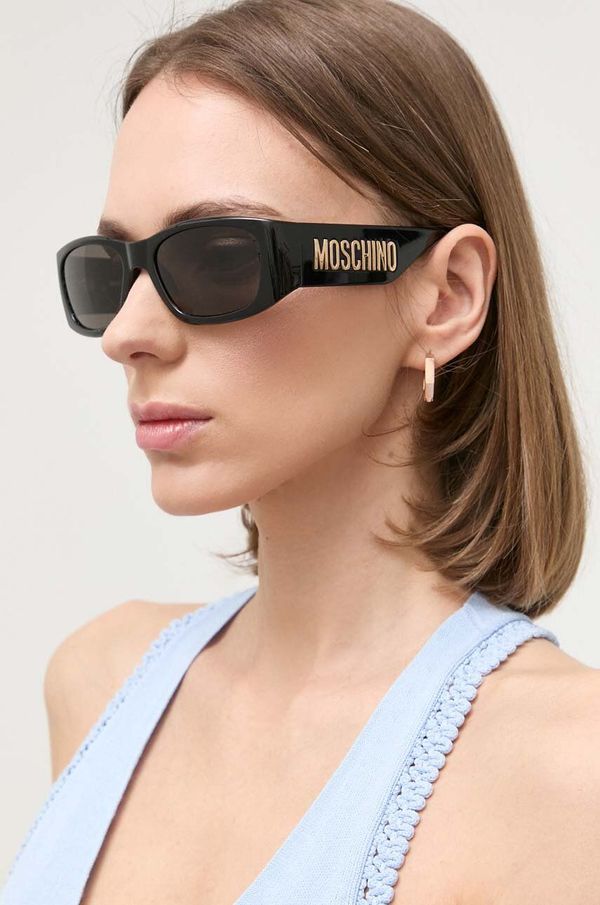 Moschino Sunčane naočale Moschino za žene, boja: crna