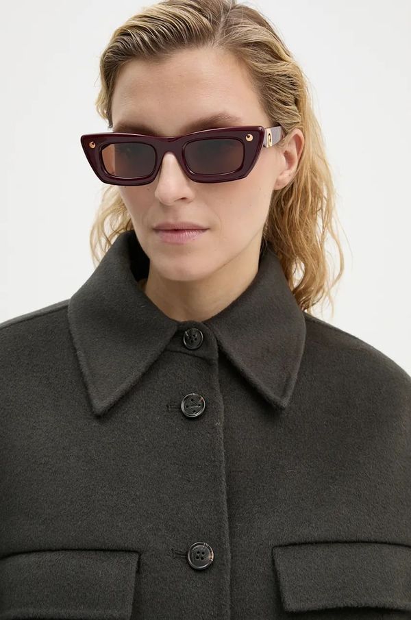 Nanushka Sunčane naočale Nanushka LONDYN boja: bordo, NU24PFSG00325