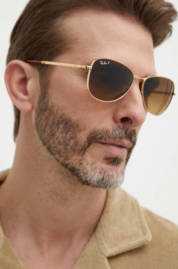 Ray-Ban Sunčane naočale Ray-Ban boja: zlatna, 0RB3733