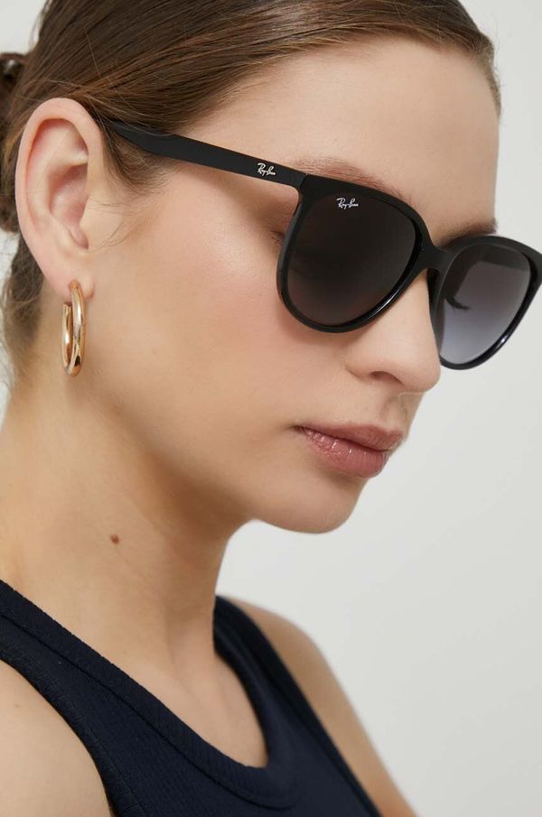 Ray-Ban Sunčane naočale Ray-Ban za žene, boja: crna