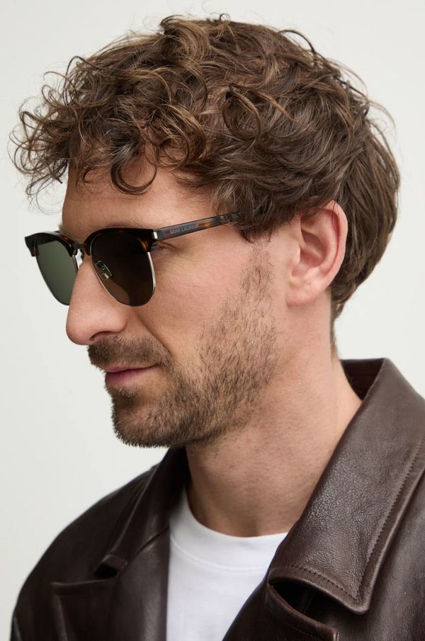 Saint Laurent Sunčane naočale Saint Laurent za muškarce, boja: smeđa, SL 108