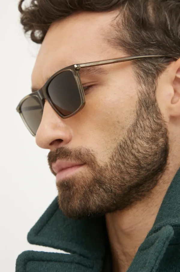 Saint Laurent Sunčane naočale Saint Laurent za muškarce, boja: smeđa, SL 668