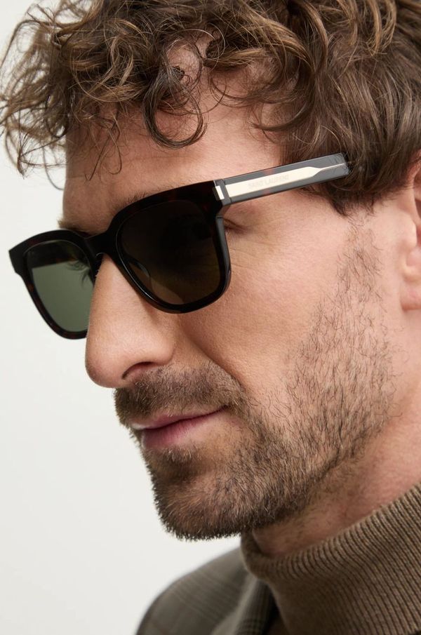 Saint Laurent Sunčane naočale Saint Laurent za muškarce, boja: smeđa, SL 711