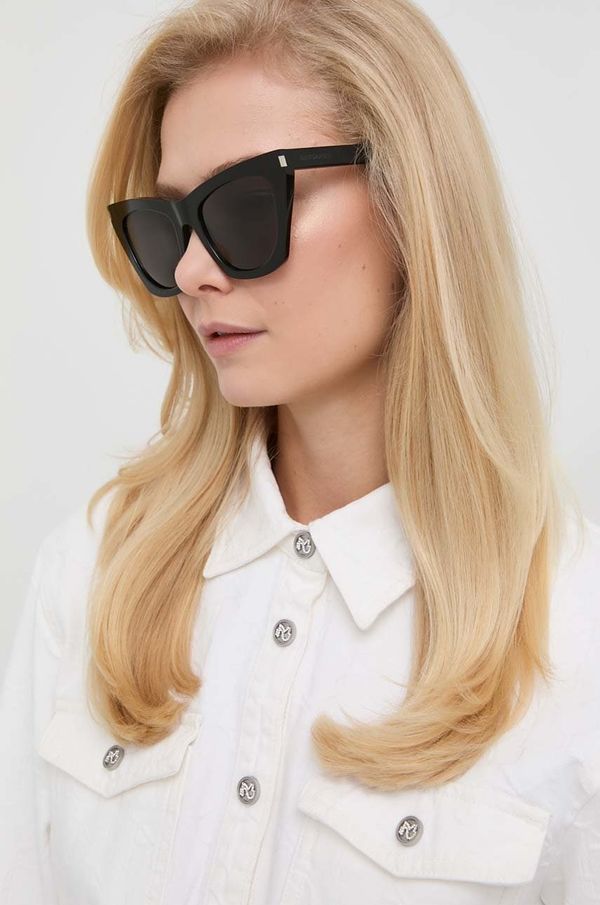 Saint Laurent Sunčane naočale Saint Laurent za žene, boja: crna