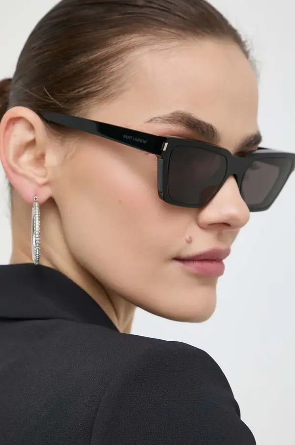 Saint Laurent Sunčane naočale Saint Laurent za žene, boja: crna