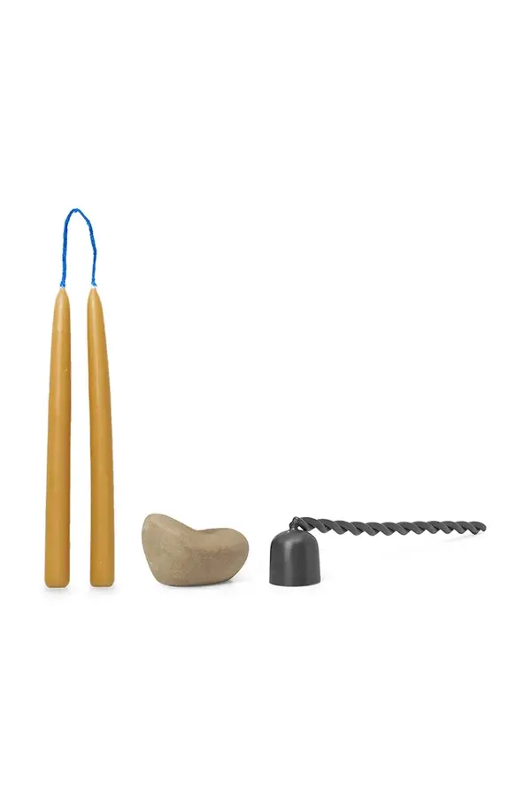 Ferm Living Svijećnjak s gasilom i svijećama ferm LIVING Libre 6-pack