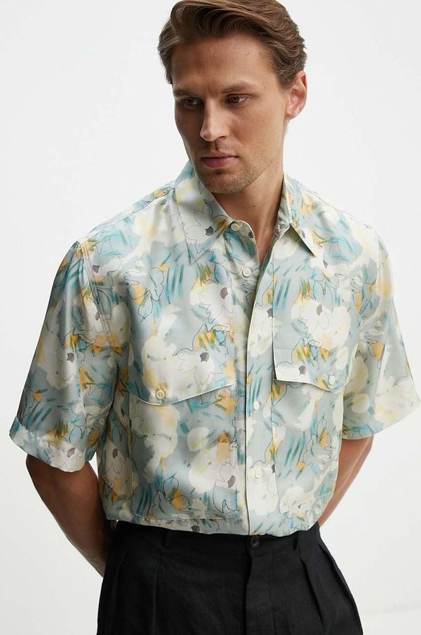 Sunflower Svilena košulja Sunflower relaxed, s klasičnim ovratnikom, 4138