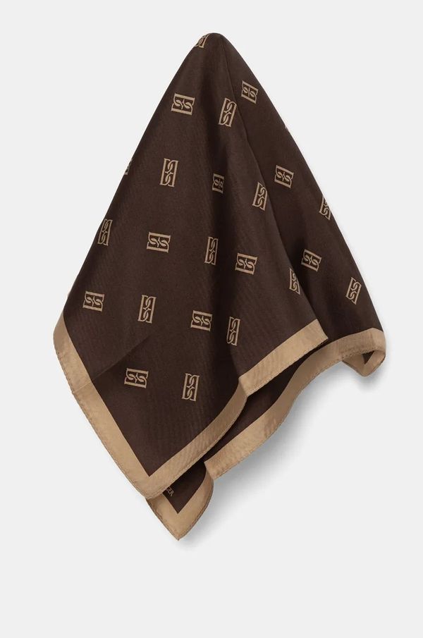 By Malene Birger Svilena marama By Malene Birger MONNIS boja: smeđa, s uzorkom, Q70130021