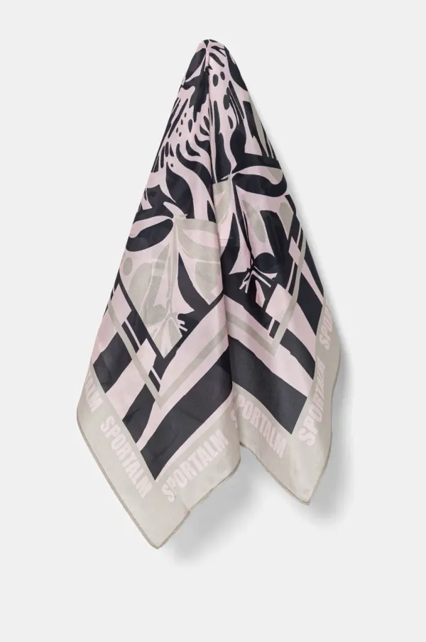 Sportalm Svilena marama Sportalm za žene, boja: ružičasta, s uzorkom, 950093