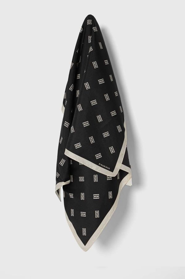 By Malene Birger Svileni rubac By Malene Birger MONNAS boja: crna, s uzorkom, Q70130018