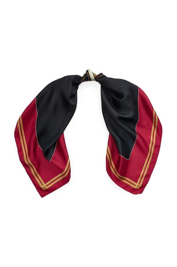 Lauren Ralph Lauren Svileni rubac Lauren Ralph Lauren boja: tamno plava, s uzorkom, 454961483