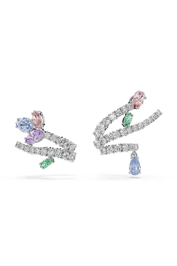 Swarovski Swarovski ear cuff za žene metalno s cirkonom Ariana Grande x Swarovski