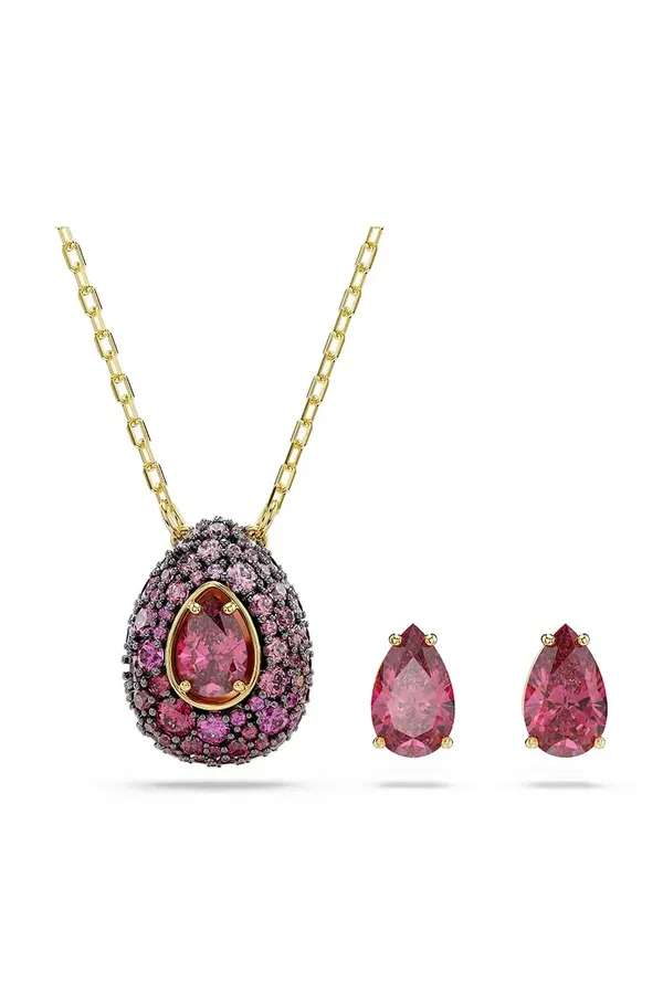 Swarovski Swarovski komplet nakita za žene pozlaćeni s cirkonom SUBLIMA 3-pack