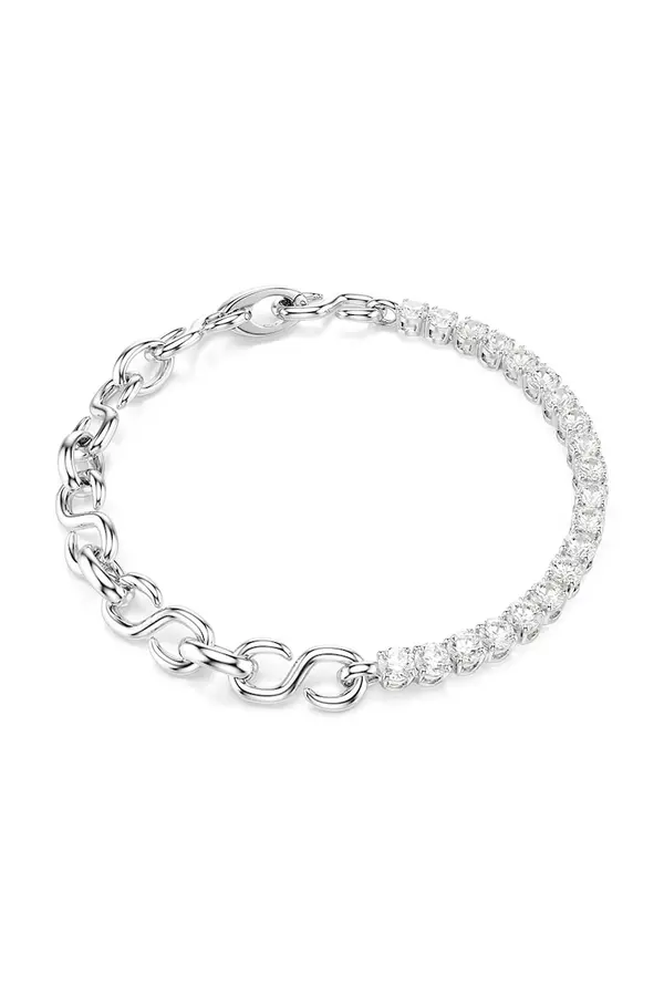 Swarovski Swarovski narukvica za žene metalna s cirkonom MATRIX