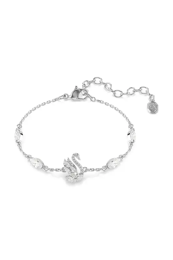 Swarovski Swarovski narukvica za žene metalna s cirkonom