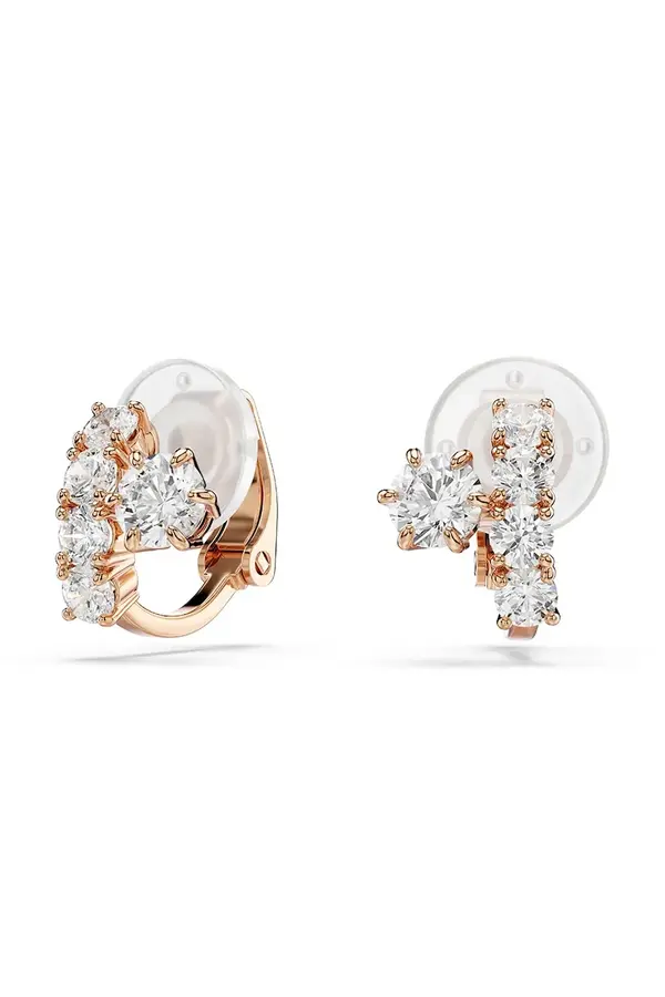 Swarovski Swarovski naušnice na klipsu za žene pozlaćene s cirkonom MATRIX