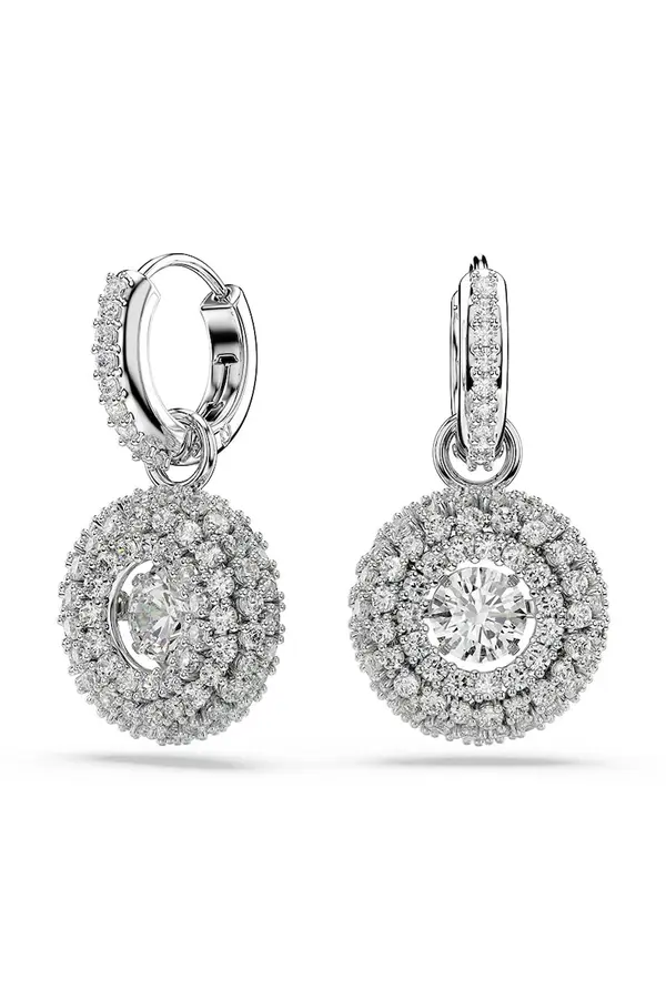 Swarovski Swarovski naušnice za žene metalne s cirkonom SUBLIMA