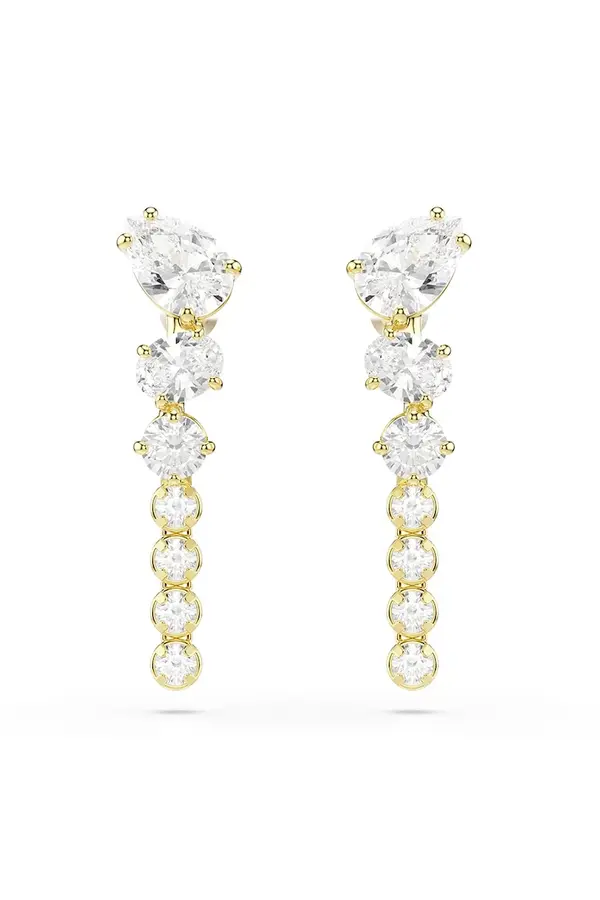 Swarovski Swarovski naušnice za žene pozlaćene s cirkonom MESMERA