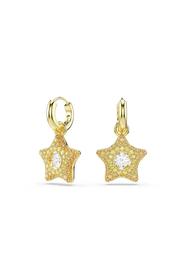 Swarovski Swarovski naušnice za žene pozlaćene s cirkonom SUBLIMA