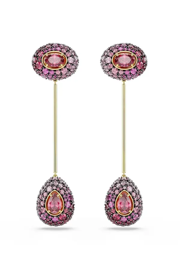 Swarovski Swarovski naušnice za žene pozlaćene s cirkonom SUBLIMA