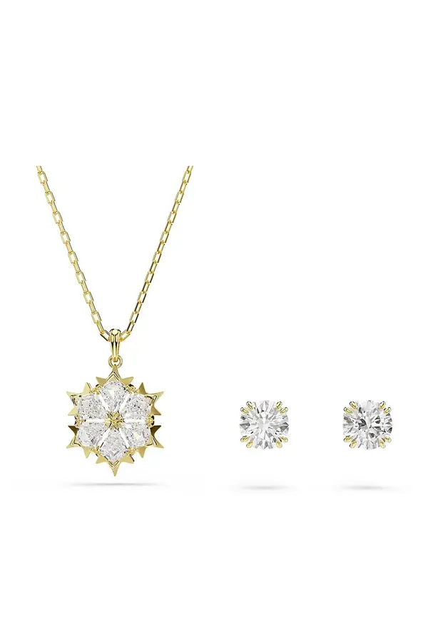 Swarovski Swarovski ogrlica i naušnice za žene pozlaćene s cirkonom MAGIC