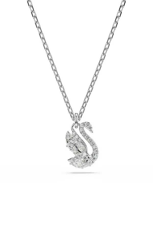 Swarovski Swarovski ogrlica s privjeskom za žene metalna s cirkonom