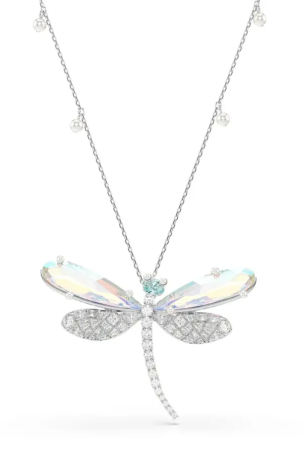 Swarovski Swarovski ogrlica s privjeskom za žene metalna sa Swarovski kristalom