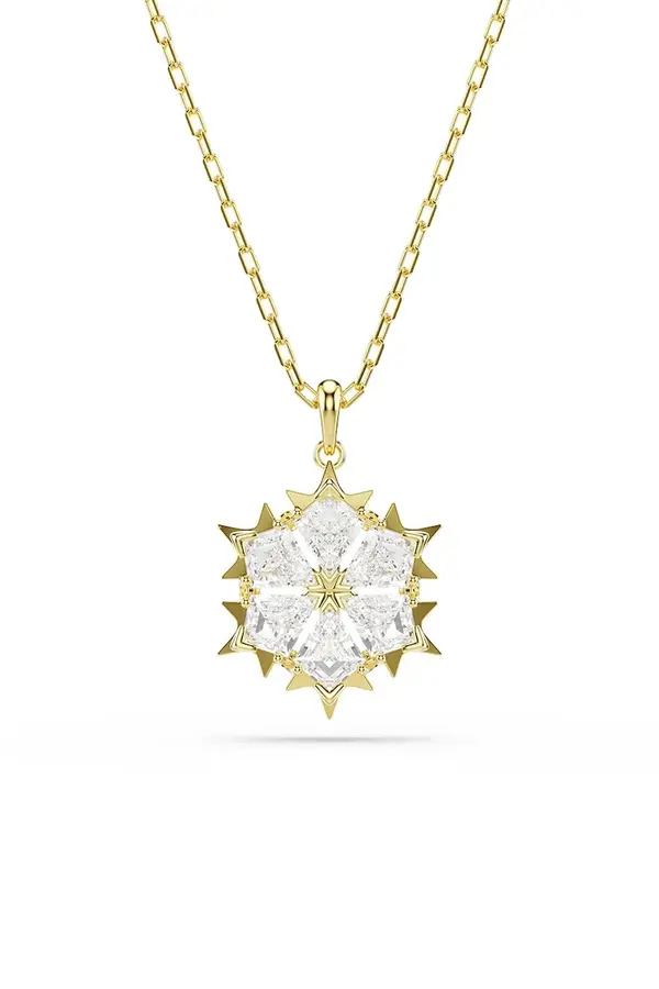Swarovski Swarovski ogrlica s privjeskom za žene pozlaćena s cirkonom MAGIC