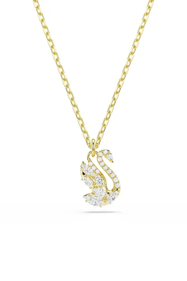 Swarovski Swarovski ogrlica s privjeskom za žene pozlaćena s cirkonom