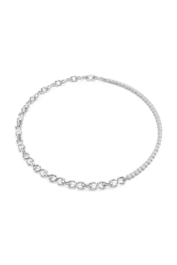 Swarovski Swarovski ogrlica za žene metalna s cirkonom MATRIX