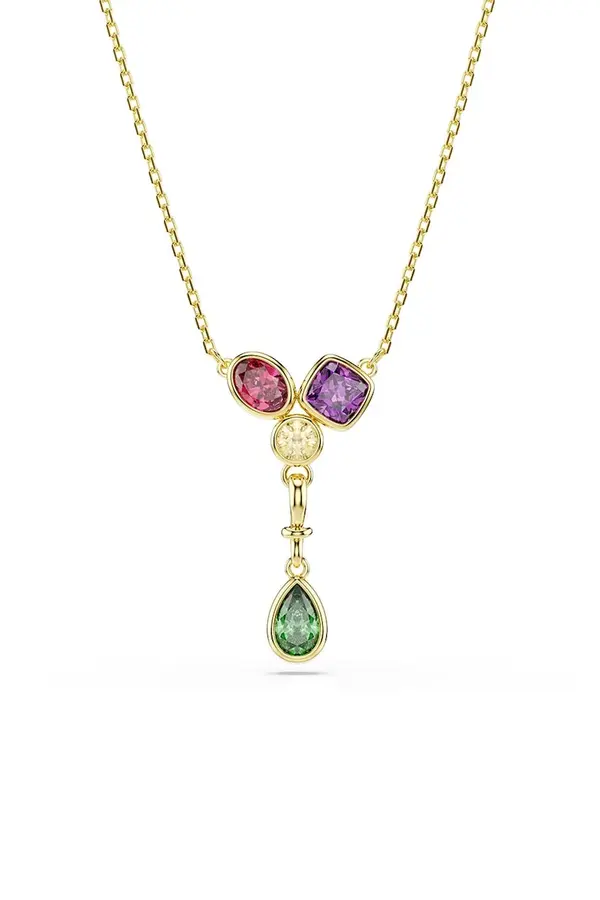 Swarovski Swarovski ogrlica za žene pozlaćena s cirkonom IMBER