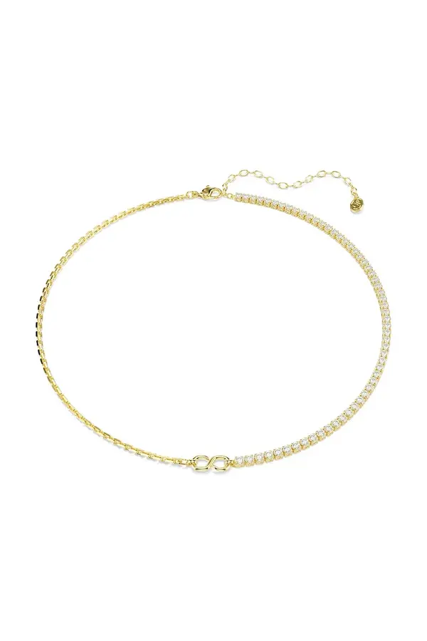 Swarovski Swarovski ogrlica za žene pozlaćena s cirkonom MATRIX