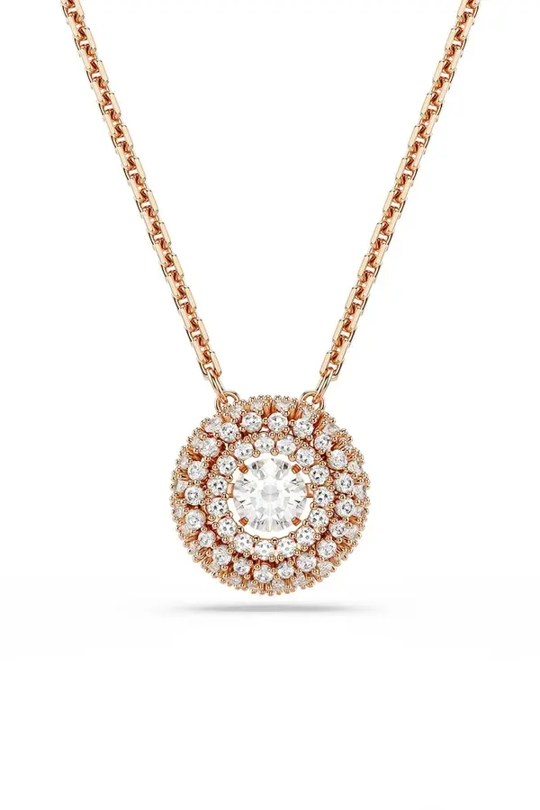 Swarovski Swarovski ogrlica za žene pozlaćena s cirkonom SUBLIMA