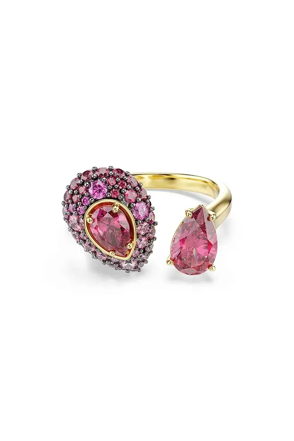 Swarovski Swarovski prsten za žene pozlaćeni s cirkonom SUBLIMA