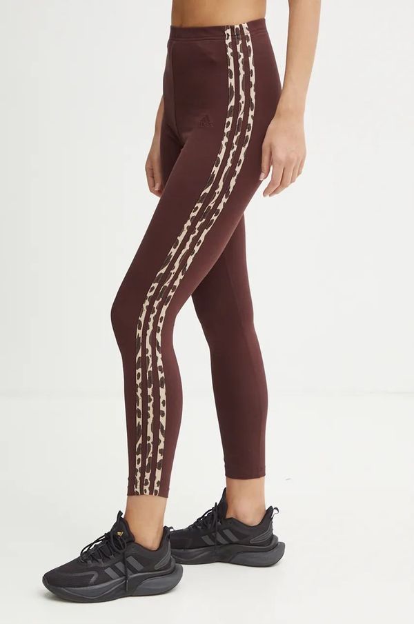 adidas Tajice adidas Animal za žene, boja: smeđa, s uzorkom, IY0150