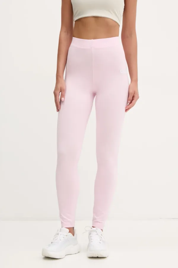 adidas Tajice adidas Essentials Linear za žene, boja: ružičasta, s tiskom, JD3156