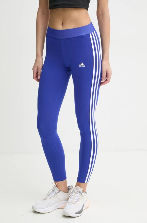 adidas Tajice adidas Essentials za žene, boja: ljubičasta, s aplikacijom, IY4194