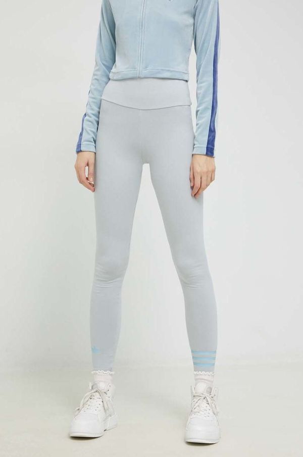 adidas Originals Tajice adidas Originals za žene, boja: siva, s tiskom